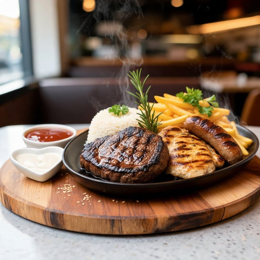 Grill Teller (für 2 Personen)